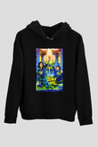Double Dare Siyah Unisex Hoodie