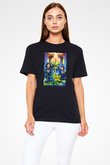 Double Dare Siyah Unisex Tişört