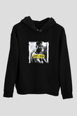 Doug E. Fresh Baskılı Unisex Siyah Hoodie
