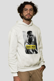 Doug E. Fresh Beyaz Unisex Kapüşonlu Sweatshirt