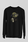 Down Siyah Unisex Sweatshirt