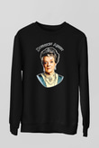 Downtown Abbey Siyah Unisex Sweatshirt