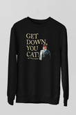 Downtown Abbey Siyah Unisex Sweatshirt