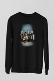 Downtown Abbey Siyah Unisex Sweatshirt