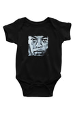 Dr. Dre Baskılı Unisex Siyah Bebek Body - Zıbın