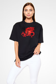 Dragon Age Siyah Unisex Oversize Tişört T-Shirt