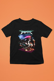 DragonForce Baskılı Siyah Unisex Çocuk Tişört