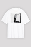 Drake Beyaz Unisex Tişört T-Shirt - TişörtFabrikası