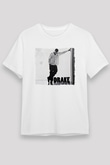 Drake Beyaz Unisex Tişört T-Shirt - TişörtFabrikası