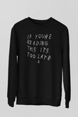 Drake Siyah Unisex Sweatshirt