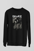Drake Siyah Unisex Sweatshirt