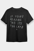 Drake Siyah Unisex Tişört T-Shirt - TişörtFabrikası