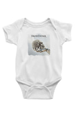 Dream Theater Baskılı Unisex Beyaz Bebek Body - Zıbın