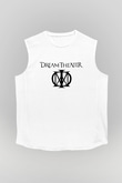 Dream Theater Beyaz Unisex Kolsuz Tişört