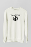Dream Theater Beyaz Unisex Sweatshirt