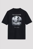 Dream Theater Siyah Unisex Oversize Tişört T-Shirt