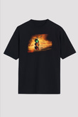 Dream Theater Siyah Unisex Oversize Tişört T-Shirt