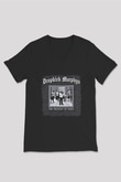 Dropkick Murphys Baskılı Unisex Siyah V Yaka Tişört