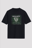 Dropkick Murphys Baskılı Unisex Siyah Oversize Tişört
