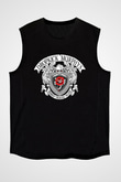 Dropkick Murphys Baskılı Unisex Siyah Kolsuz Tişört