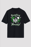 Dropkick Murphys Siyah Unisex Oversize Tişört T-Shirt