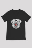 Dropkick Murphys Siyah Unisex V Yaka Tişört T-Shirt