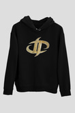 Drowning Pool Baskılı Unisex Siyah Kapüşonlu Sweatshirt