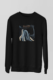 Drudkh Baskılı Unisex Siyah Sweatshirt