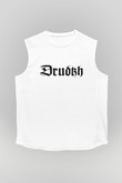 Drudkh Beyaz Unisex Kolsuz Tişört