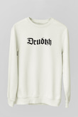 Drudkh Beyaz Unisex Sweatshirt