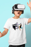 Dua Lipa Baskılı Beyaz Unisex Beyaz Çocuk Tişört - Tshirt