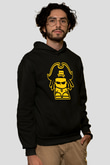 Dubioza kolektiv Siyah Unisex Kapüşonlu Sweatshirt