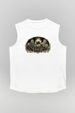 Duck Dynasty Beyaz Unisex Kolsuz Tişört