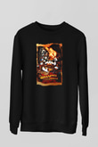 DuckTales Siyah Unisex  Sweatshirt