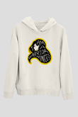 Dünya Kadınlar Günü Beyaz Unisex Kapşonlu Sweatshirt