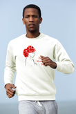 Dünya Kadınlar Günü Beyaz Unisex Sweatshirt