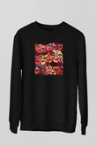 Dünya Kadınlar Günü Siyah Unisex Sweatshirt