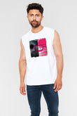 Duran Duran Baskılı Unisex Beyaz Kolsuz Tişört