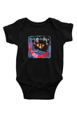 Duran Duran Baskılı Unisex Siyah Bebek Body - Zıbın