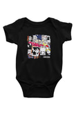 Duran Duran Baskılı Unisex Siyah Bebek Body - Zıbın