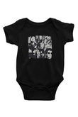 Duran Duran Baskılı Unisex Siyah Bebek Body - Zıbın