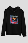 Duran Duran Baskılı Unisex Siyah Hoodie