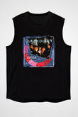 Duran Duran Baskılı Unisex Siyah Kolsuz Tişört