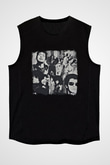 Duran Duran Baskılı Unisex Siyah Kolsuz Tişört