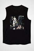 Duran Duran Baskılı Unisex Siyah Kolsuz Tişört