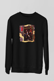 Duran Duran Baskılı Unisex Siyah Sweatshirt