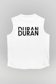 Duran Duran Beyaz Unisex Kolsuz Tişört