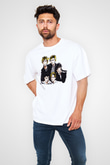 Duran Duran Beyaz Unisex Oversize Tişört T-Shirt