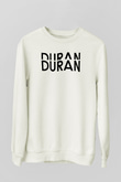 Duran Duran Beyaz Unisex Sweatshirt