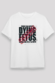 Dying Fetus Baskılı Unisex Beyaz Tişört